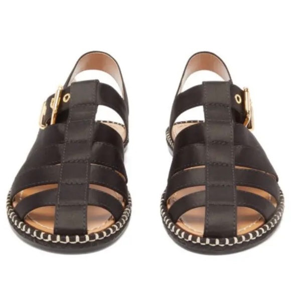 MARNI Fussbett leather slingback sandals | NET-A-PORTER Marni fisherman sandals brand new